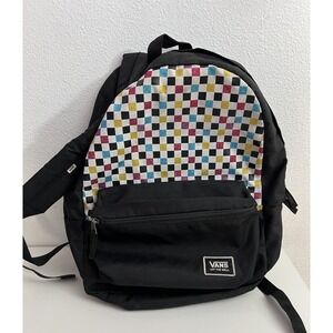 Vans Multi Color Block Adjustable Backpack